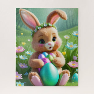 Easter Bunny Puzzzle Jigsaw Puzzle