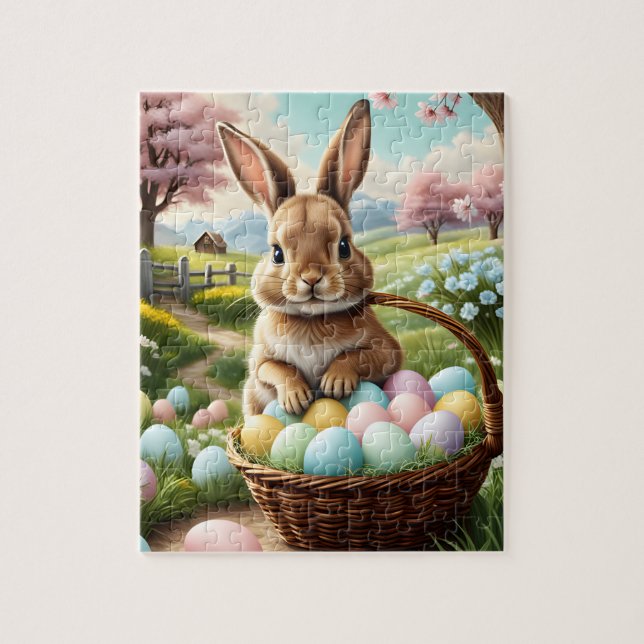 Easter Bunny Puzzzle Jigsaw Puzzle (Vertical)