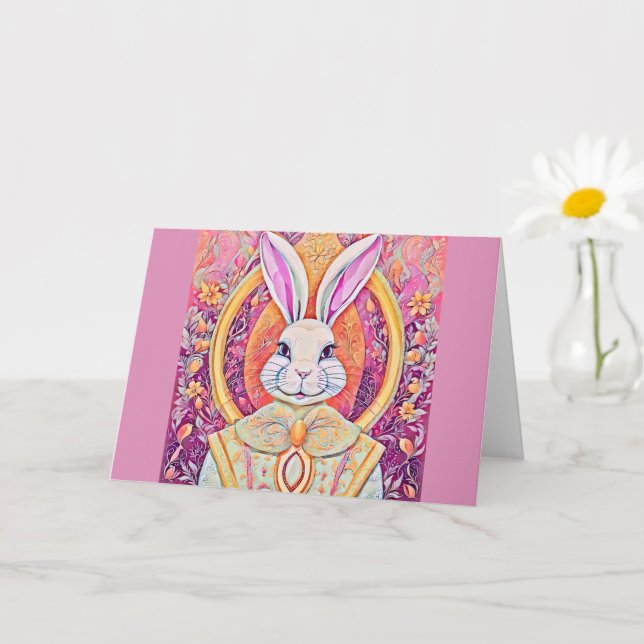 Easter Bunny Queen Card (Small Plant)