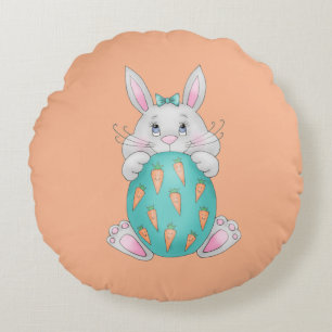 Easter Bunny Round Cushion