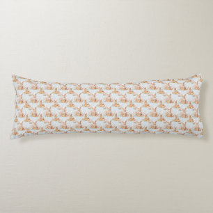 Easter Bunny Seamless Fabric – Pastel Cute Rabbit Body Cushion