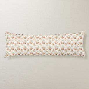 Easter Bunny Seamless Fabric – Pastel Cute Rabbit Body Cushion