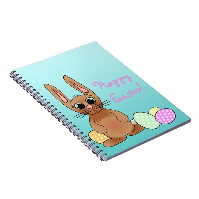 Easter Bunny Spiral Notebook (Right Side)