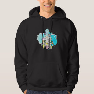 Easter Bunny Spring Gnome Easter Egg Hunting And B Hoodie