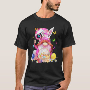 Easter Bunny Spring Gnome Easter Egg Hunting And B T-Shirt