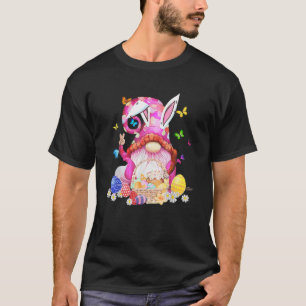 Easter Bunny Spring Gnome Easter Egg Hunting And B T-Shirt