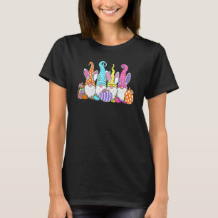 Easter Bunny Spring Gnome Easter Egg Hunting And B T-Shirt