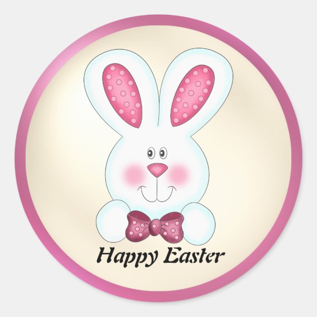 Easter Bunny sticker (Front)