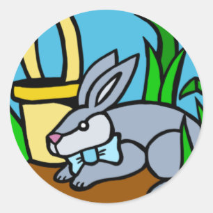 Easter Bunny Stickers