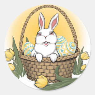 Easter Bunny Stickers Classic Easter Stickers