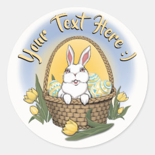 Easter Bunny Stickers Customized Easter Stickers