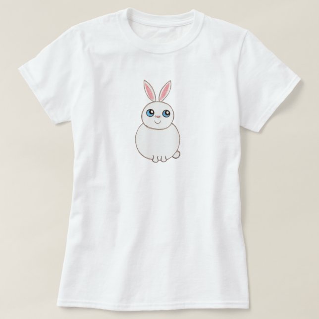 Easter  Bunny  T-Shirt (Design Front)