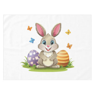 Easter bunny tablecloth