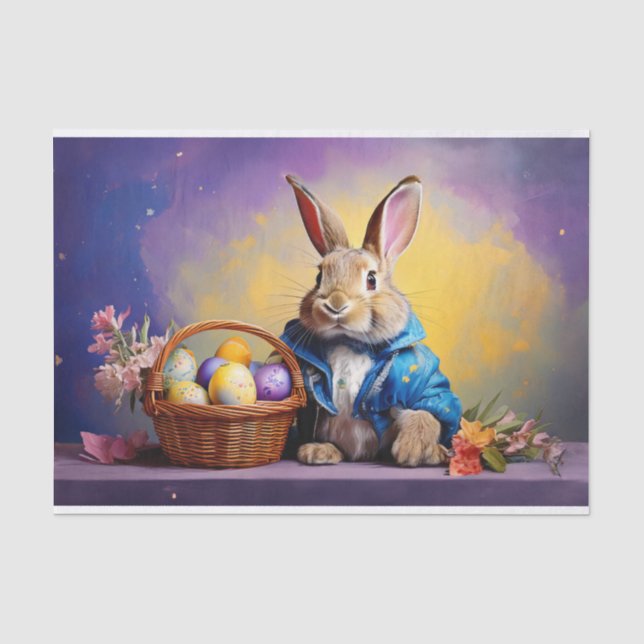 Easter Bunny  Tissue Paper (Front)