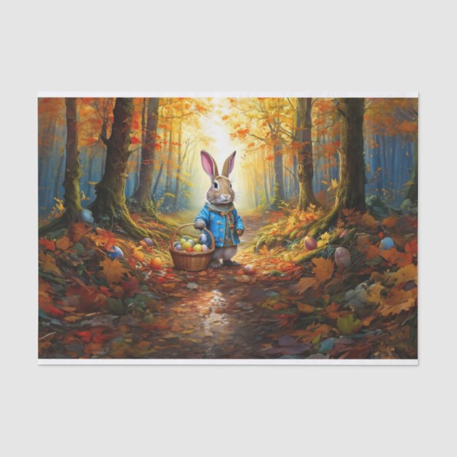 Easter Bunny  Tissue Paper (Front)