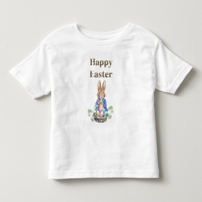 Easter bunny toddler T-Shirt (Front)