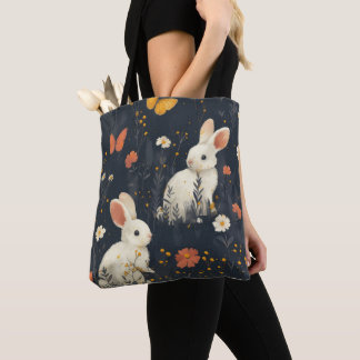 Easter Bunny Tote Bag