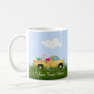 Easter Bunny Truck Coffee Mug