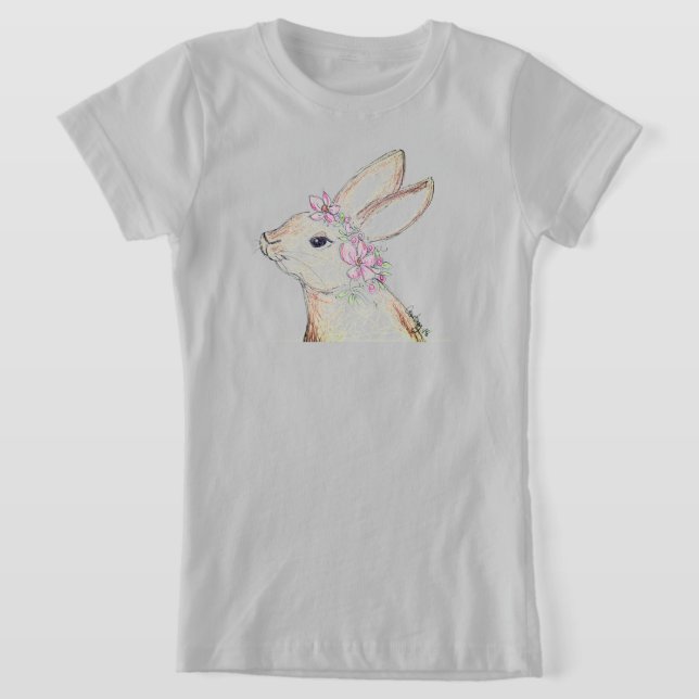 Easter Bunny Tshirt (Laydown)