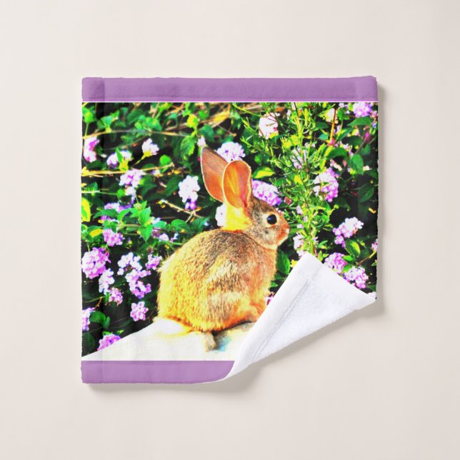 Easter Bunny Wash Cloth (Wash Cloth)