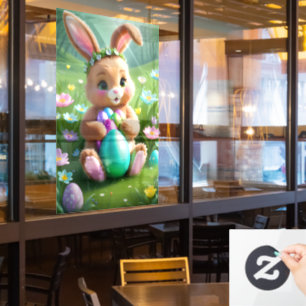 Easter Bunny Window Cling