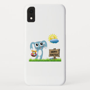 Easter Bunny wishes a Happy Easter Case-Mate iPhone Case