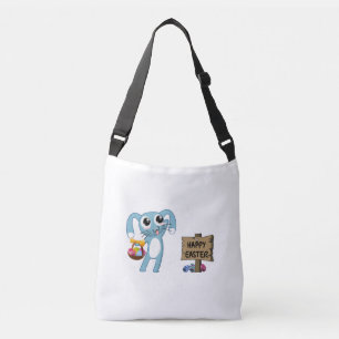 Easter Bunny wishes Happy Easter Crossbody Bag