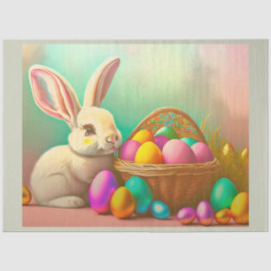 Easter Bunny With Basket Collection Tissue Paper