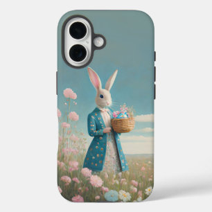 Easter bunny with Easter Eggs Happy Easter iPhone 16 Case
