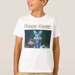 Easter bunny with Easter Eggs Happy Easter T-Shirt