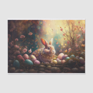 Easter Bunny with Easter Eggs Tissue Paper