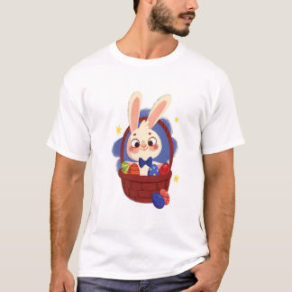 Easter Bunny with Eggs T-Shirt