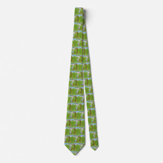 Easter Bunny with Eggs Tie