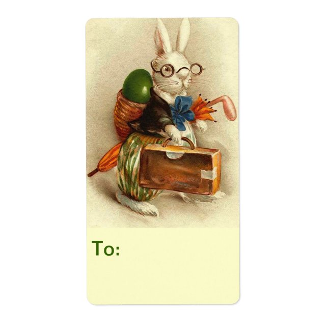 Easter Bunny with Glasses (Front)