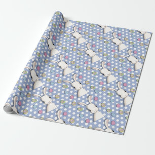 Easter bunny wrapping paper