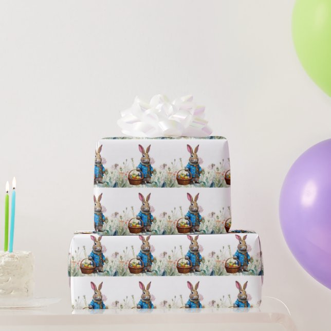 Easter Bunny  Wrapping Paper (Party Gifts)