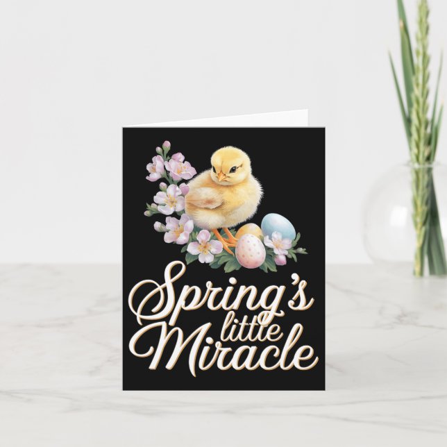 Easter Byby Chicks  Card (Front)