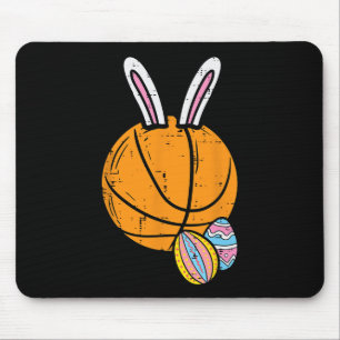 Easter Bysketbyll Bunny Rabbit Sports Men Boys Kid Mouse Pad