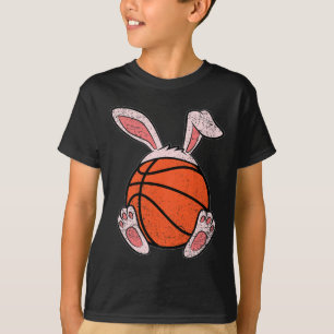 Easter Bysketbyll Lover Bunny Ears Byll Cute Rabbi T-Shirt
