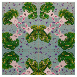 Easter Cabbage Twirl Fabric