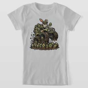  Easter Camouflage Monster Truck  T-Shirt