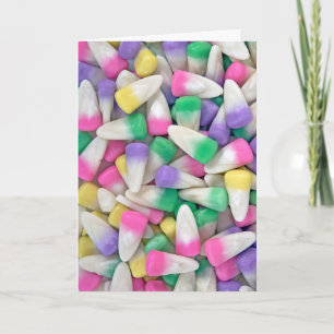Easter Candy Corn Holiday Card