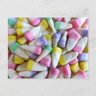 Easter Candy Corn Holiday Postcard