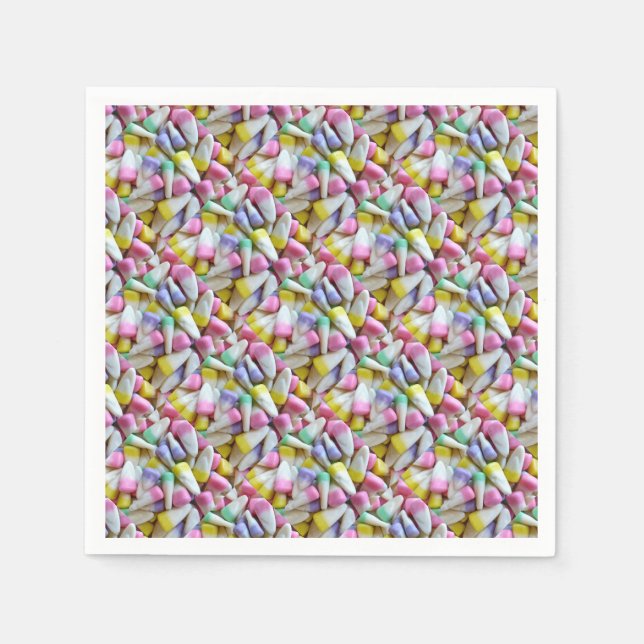 Easter Candy Corn Napkin (Front)
