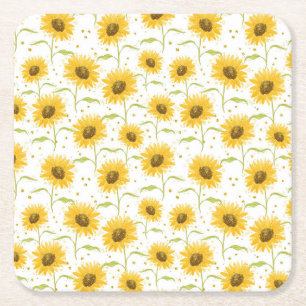 Easter Candy Square Paper Coaster