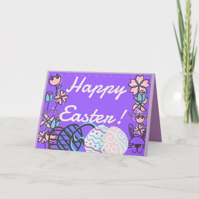 Easter Card Design (Front)