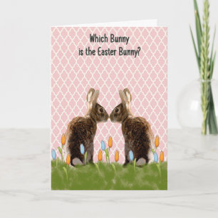 Easter Card for Child, Which Bunny is Easter Bunny