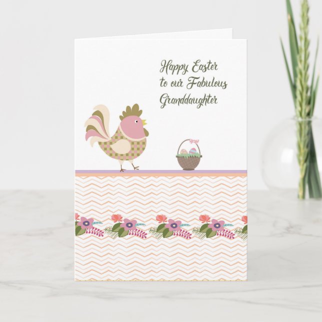 Easter Card for Granddaughter (Front)