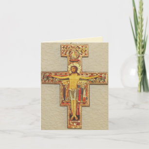 Easter Card—Franciscan Cross Holiday Card