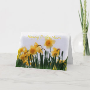 Easter Card - Mum Daffodils